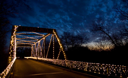 bridge lighting/holiday kickoff